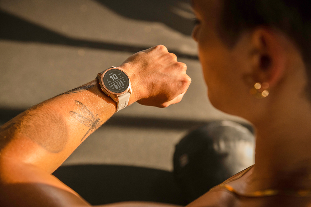 Garmin Fenix 7S SAPPHIRE SOLAR - GPS Multisport Smartwatch – Bild 3