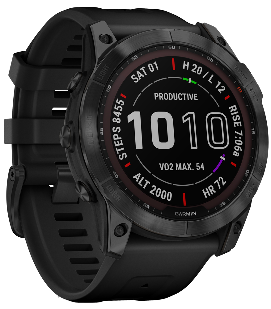 Garmin Fenix 7S SAPPHIRE SOLAR - GPS Multisport Smartwatch – Bild 3