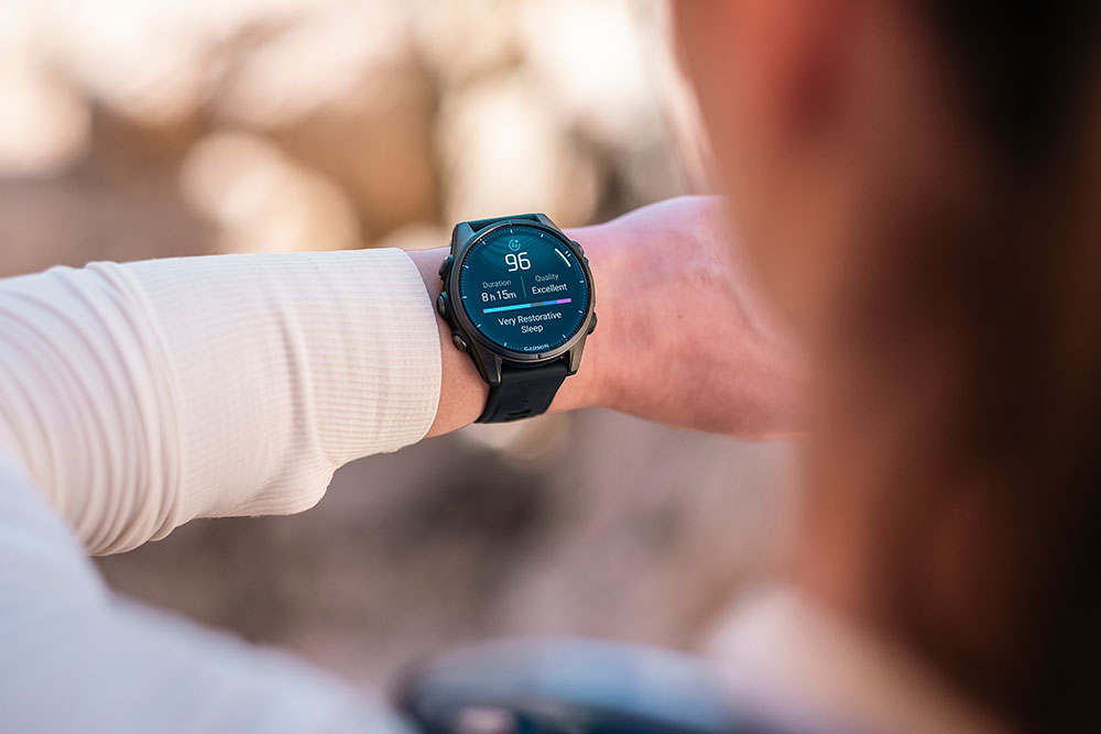 Garmin Fēnix® 8 - 43 mm AMOLED Sapphire - GPS Multisport – Bild 3