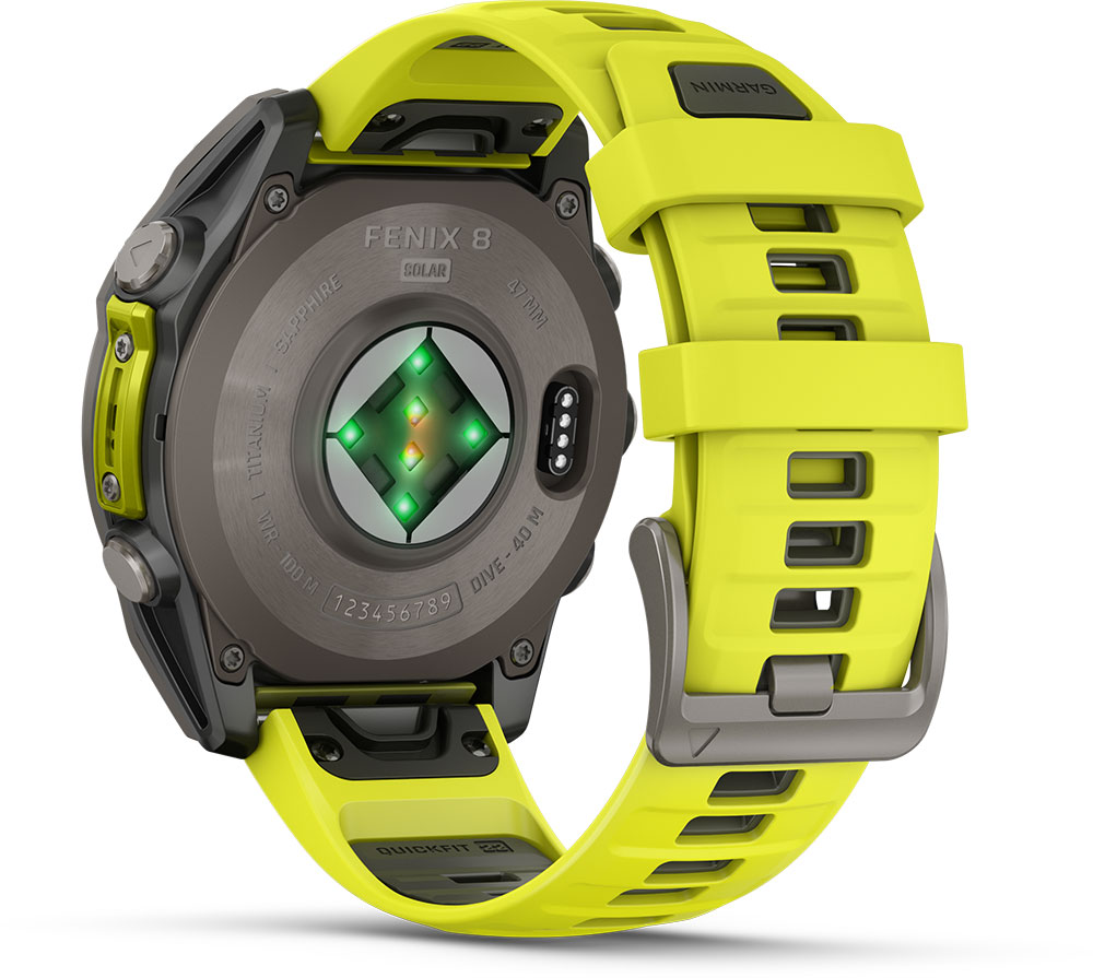 Garmin Fēnix® 8 - 47 mm Solar Sapphire - GPS Multisport Smartwatch – Bild 6